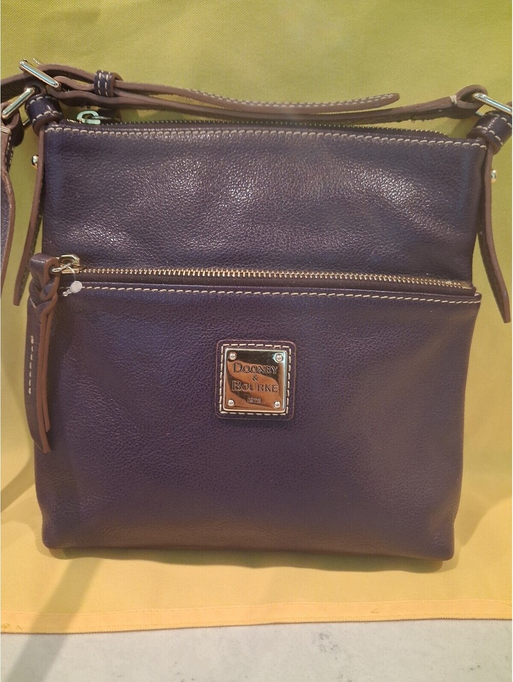 Purple Dooney & Bourke Crossbody Purse